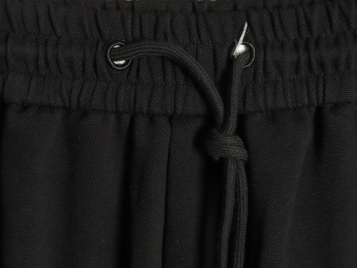 Louis Vuitton Dual-Logo Drawstring Shorts - Black